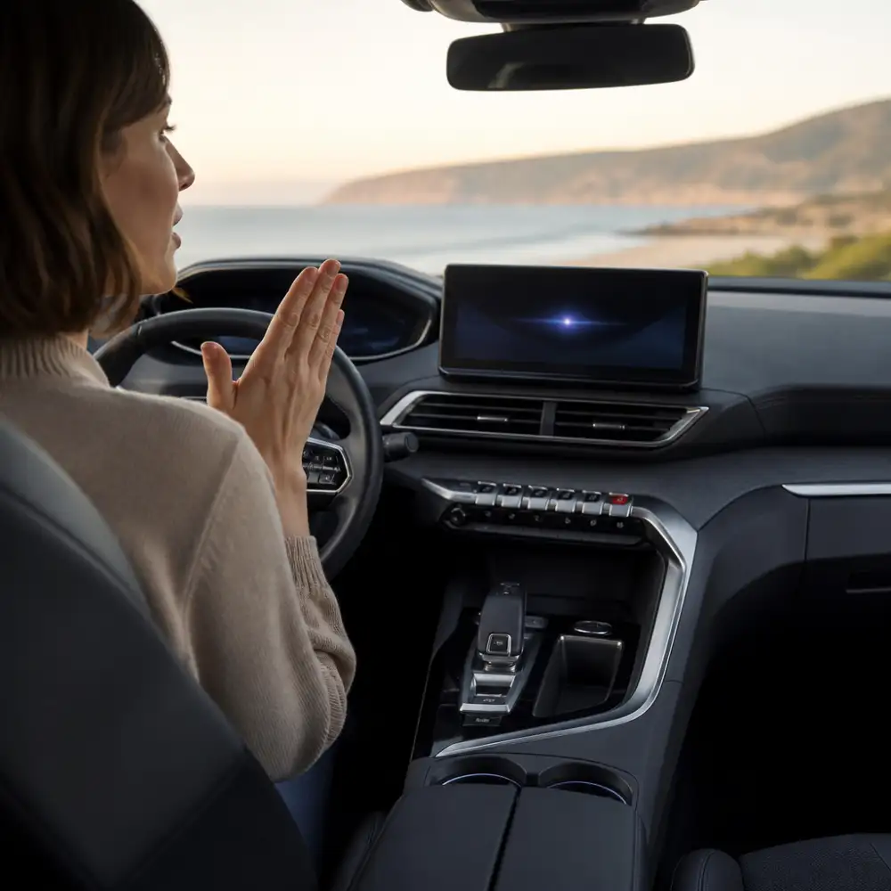 peugeot 3008 interiér